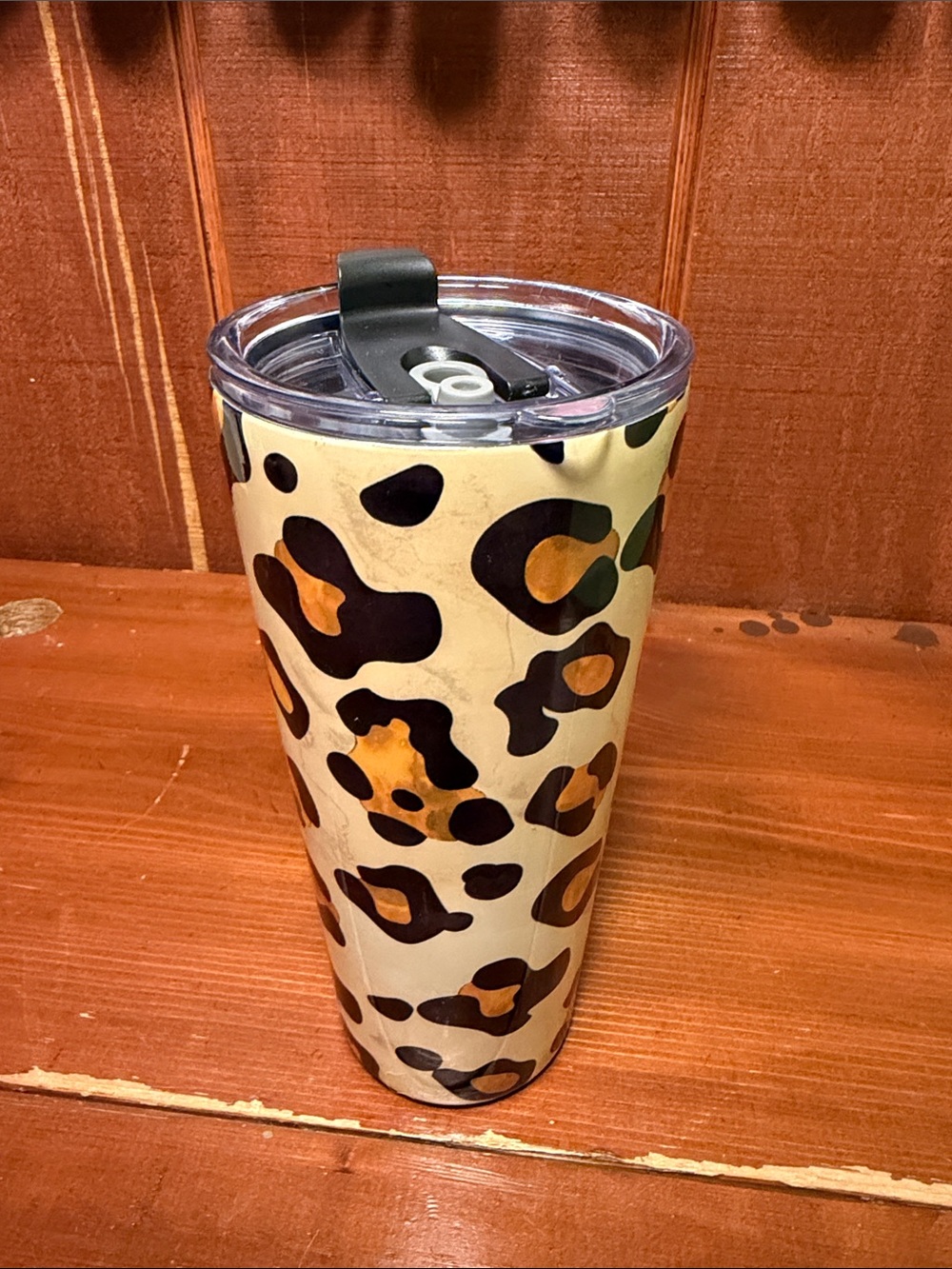 Leopard Print Tumbler